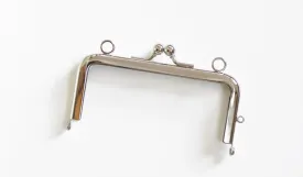 11cm ( 4 ") Purse Frame Silver 11cmx5cm