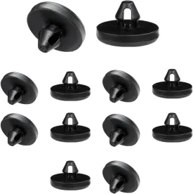 12 PCS Brake Switch Stopper, Auto Stopper Brake Switch Pad, Vehicle Clutch Pedal Stopper Brake Light Switch Stopper Suitable for Car Trucks SUVs, Universal Car Accessories