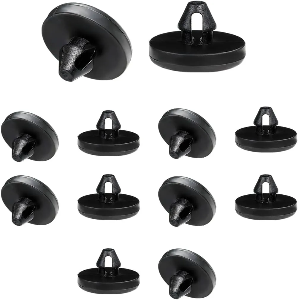 12 PCS Brake Switch Stopper, Auto Stopper Brake Switch Pad, Vehicle Clutch Pedal Stopper Brake Light Switch Stopper Suitable for Car Trucks SUVs, Universal Car Accessories