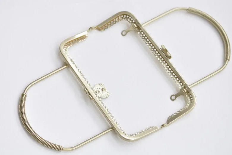 18cm ( 7") Retro Purse Frame Sewing Handle Purse Frame