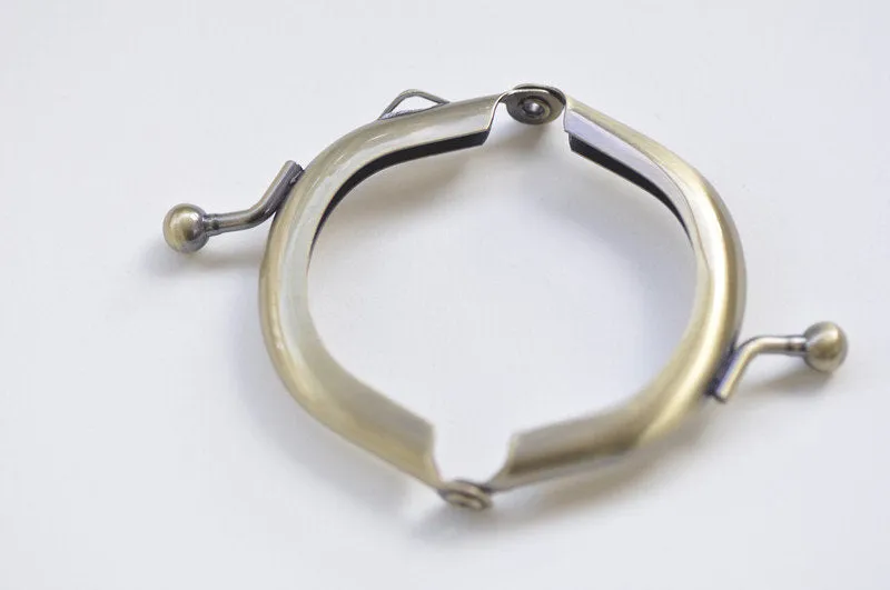 5.5cm (2") Bronze Purse Frame Mini Coin Purse Frame
