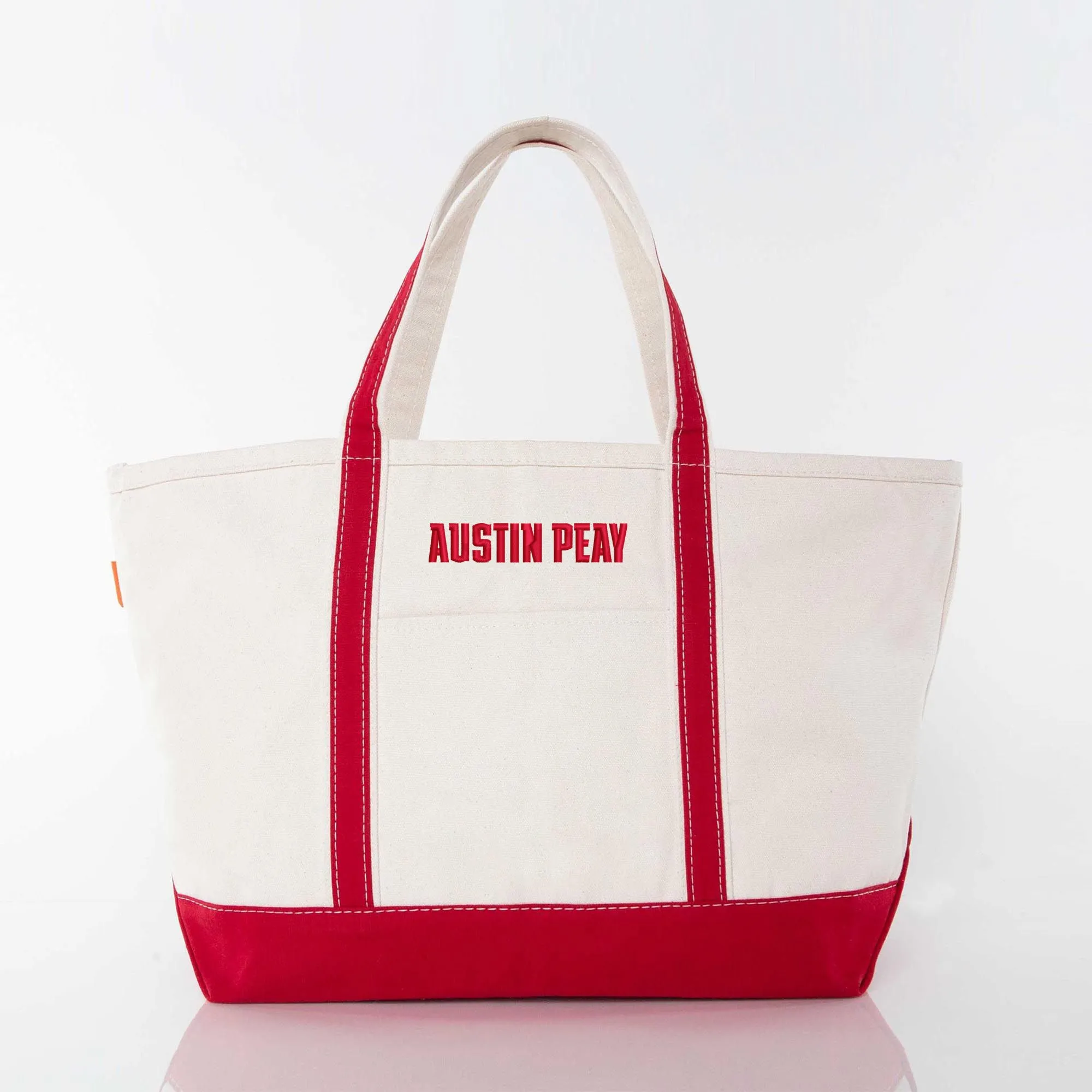 Austin Peay Large Canvas Tote