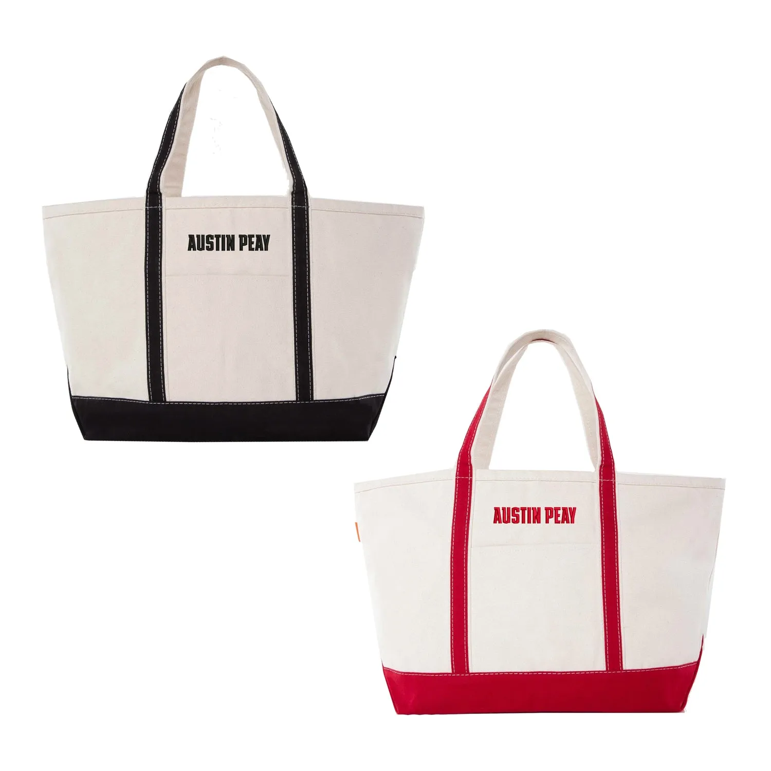 Austin Peay Large Canvas Tote