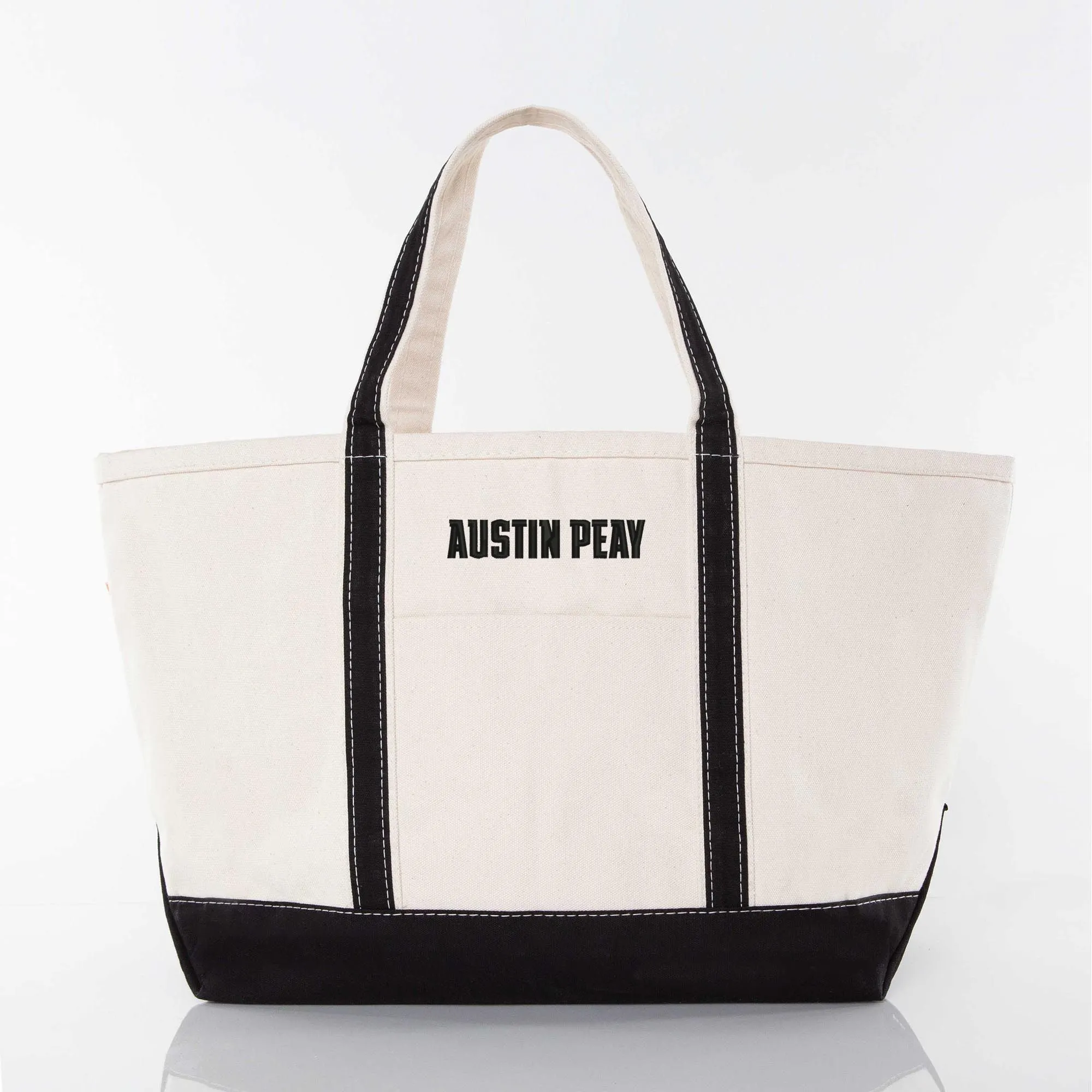 Austin Peay Large Canvas Tote