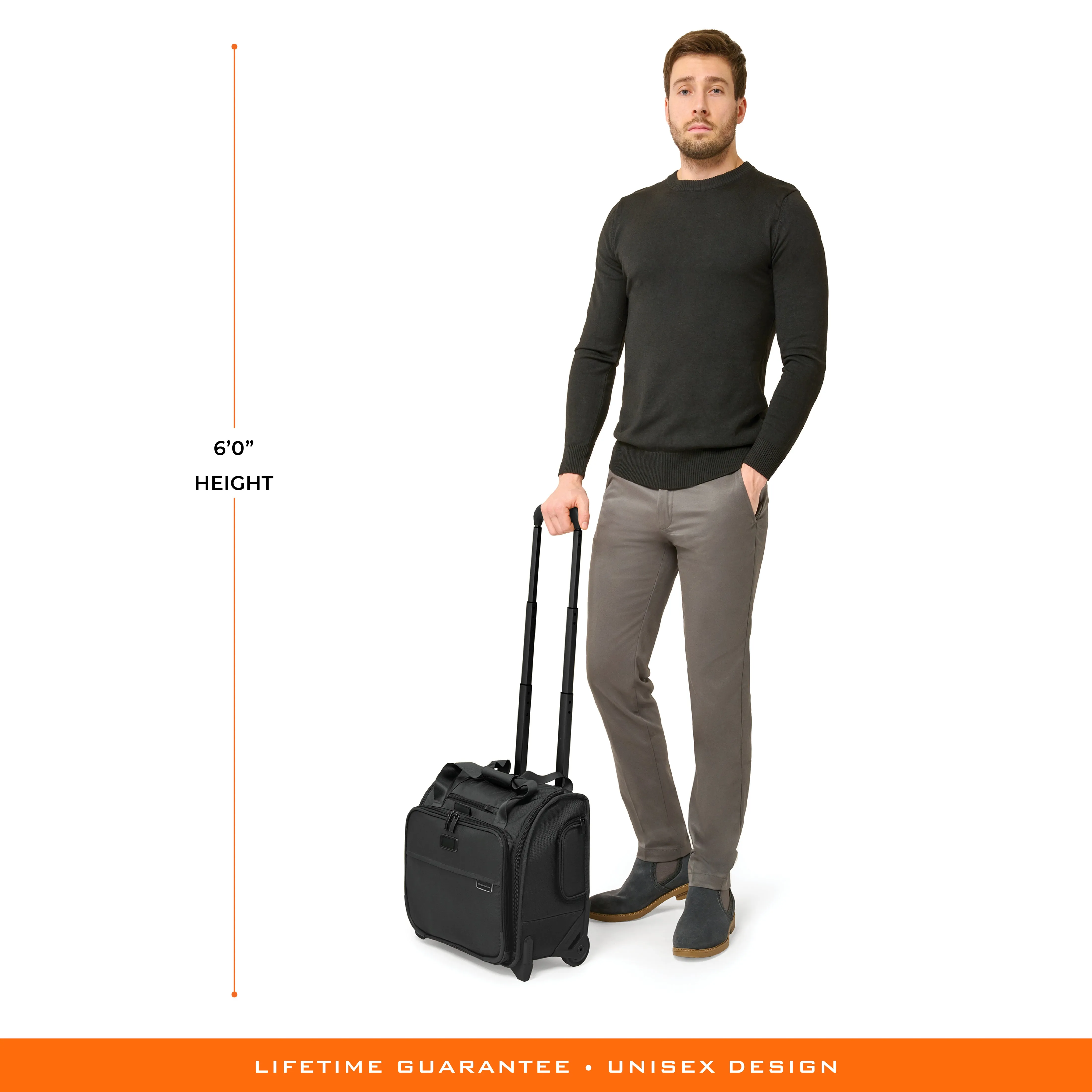 Briggs & Riley Baseline 16" 2-Wheel Cabin Bag - Black