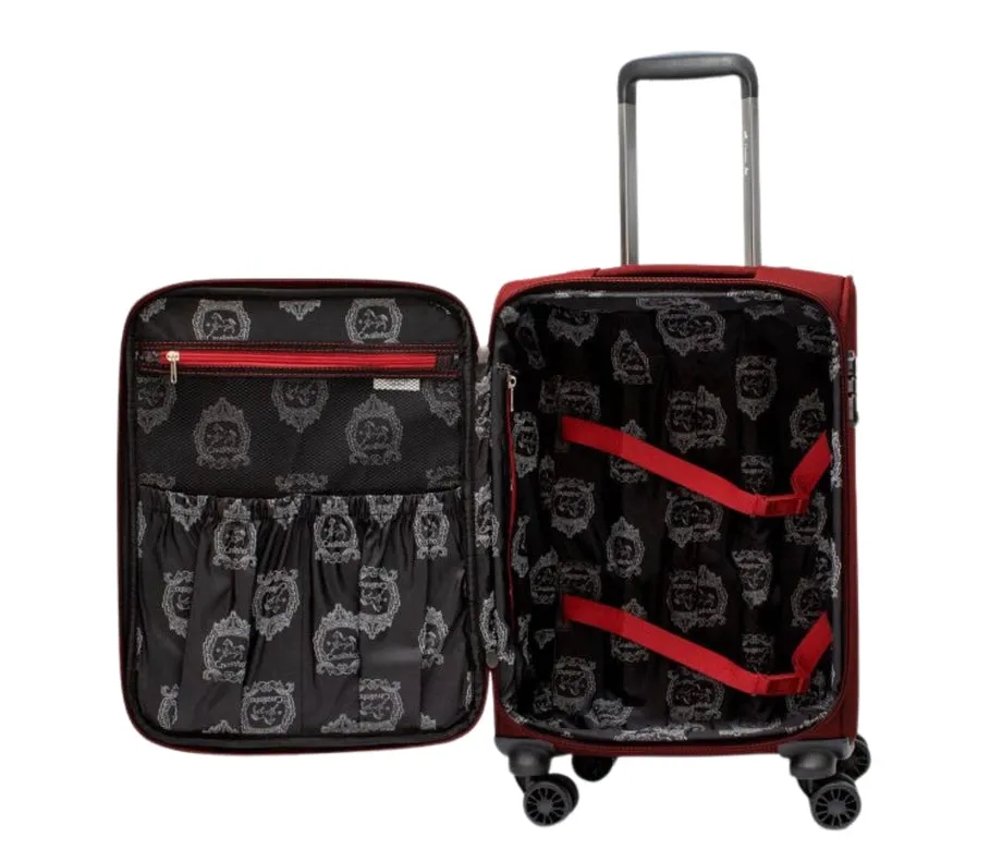 Carry-On Softside Cabin Luggage (16") Red