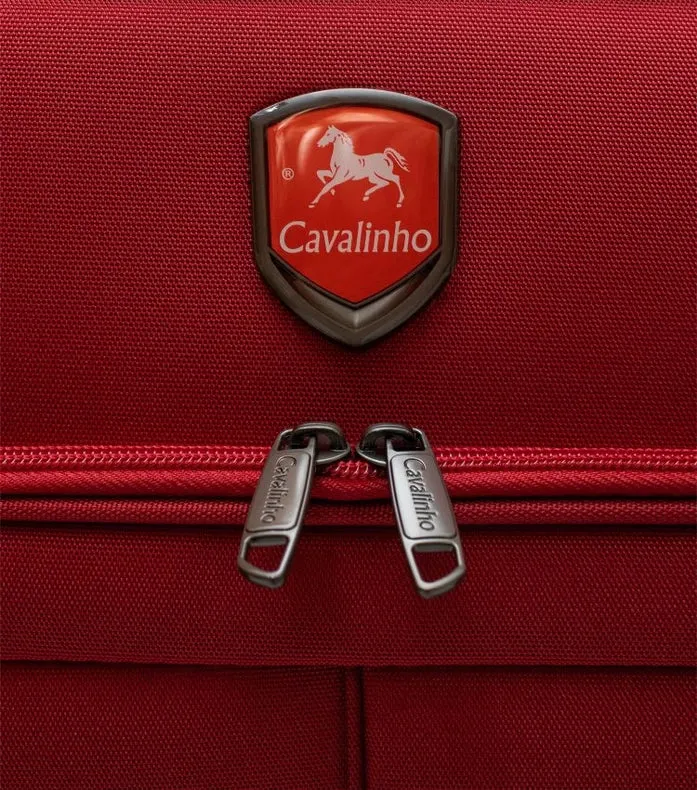 Carry-On Softside Cabin Luggage (16") Red