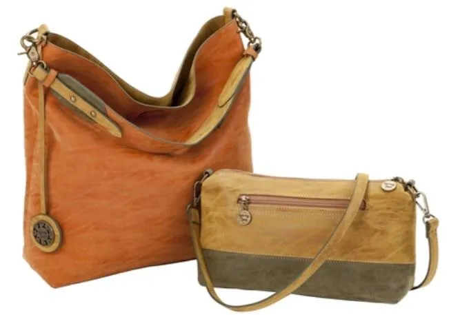 Colorblock Reversible Hobo