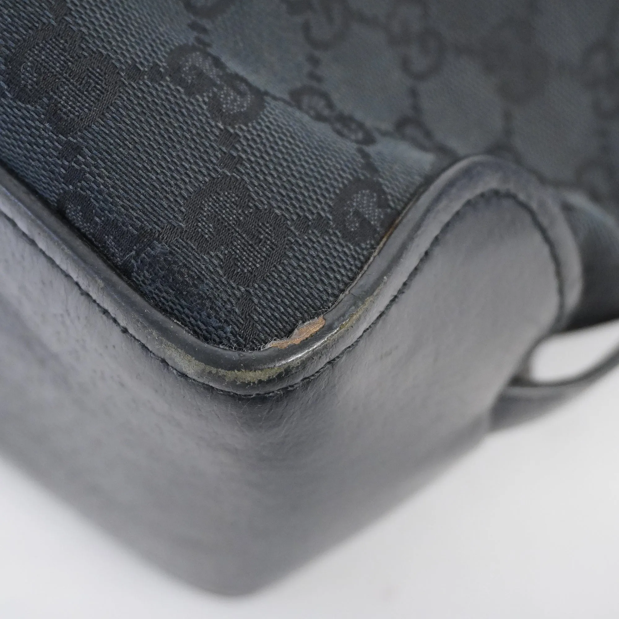 GUCCI  GG Canvas Tote Bag 106251 Women's Tote Bag Black