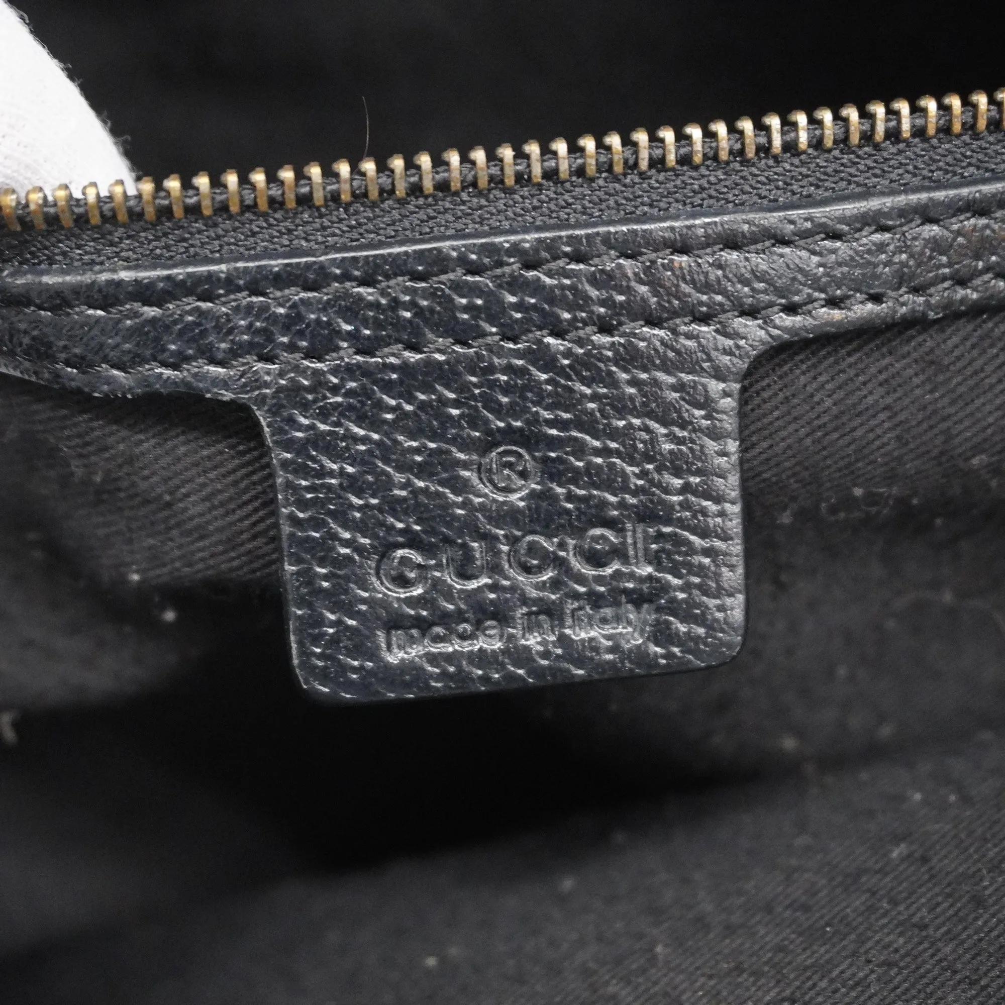 GUCCI  GG Canvas Tote Bag 106251 Women's Tote Bag Black