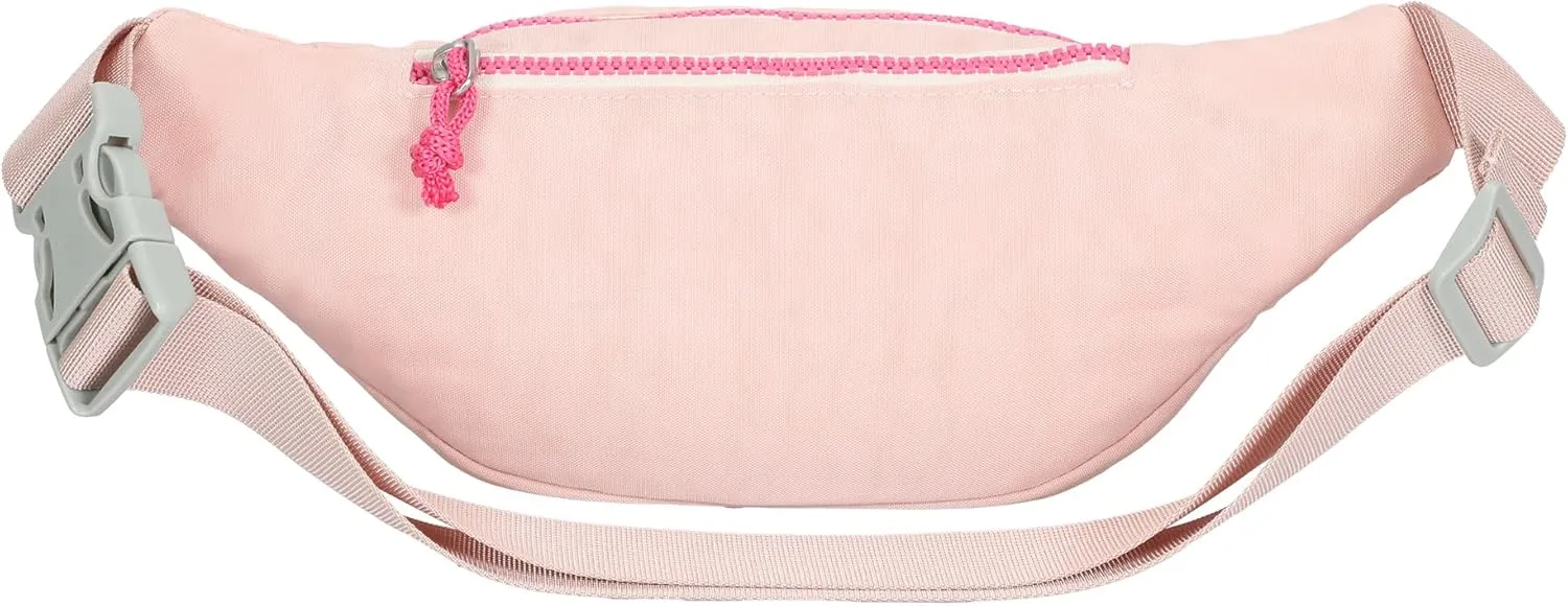 Hynes Eagle Fanny Pack Belt Bag for Women Men Fashionable Crossbody Bag Waist Pack Sling bag with Adjustable Strap Pink