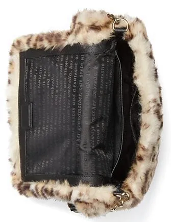 Kate Spade New York Run Wild Leopard Print Muff