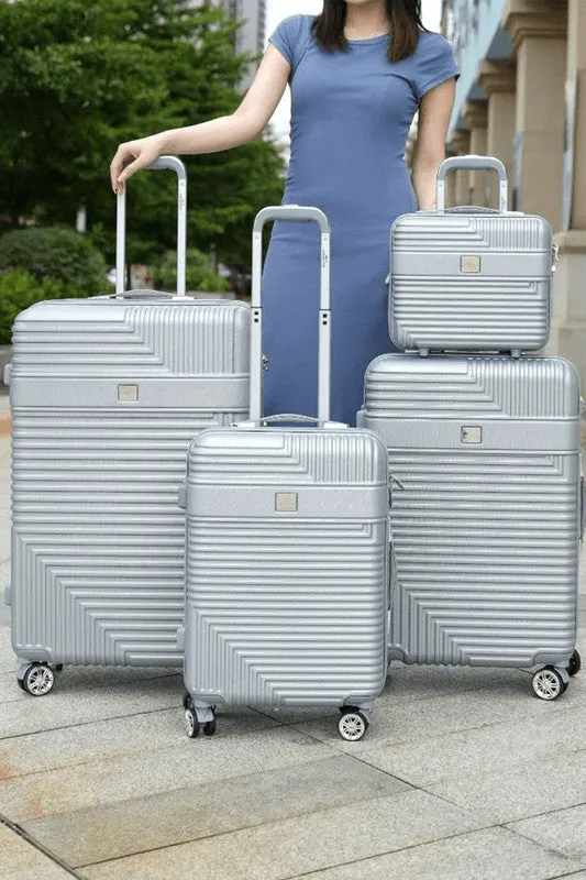 Luggage Bag 14 Inch Cabin Size Luggage Trolly - Silver