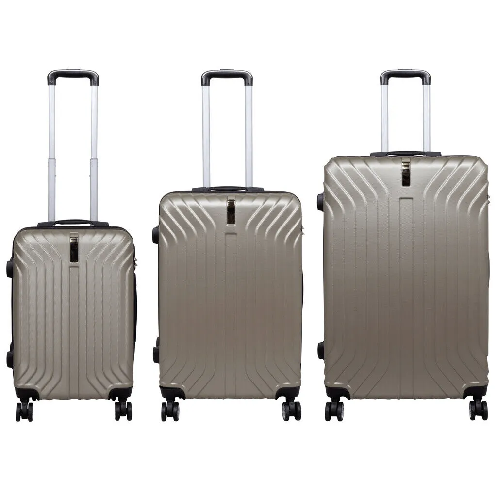 Luggage Bag 20 Inch Cabin Size Luggage Trolly - Rose Gold