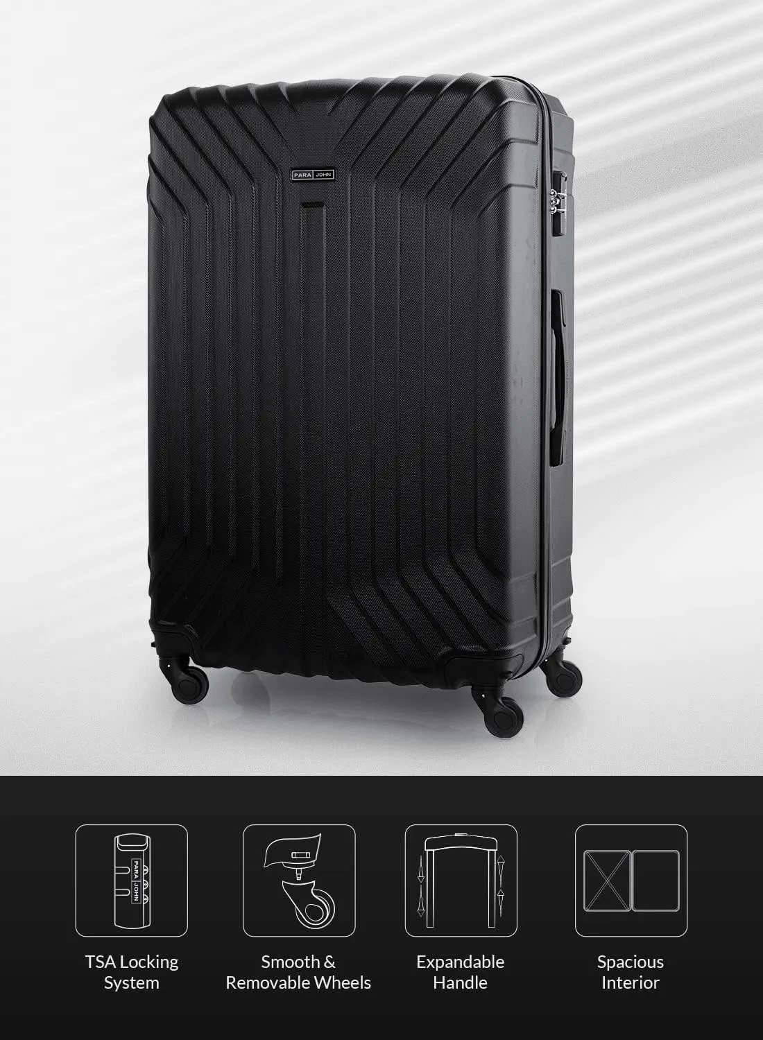 Luggage Bag 28 Inch Cabin Size Luggage Trolly - Dark Grey