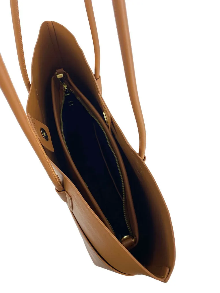 Mel&Co Sling-Bag-In-Tote - Tan
