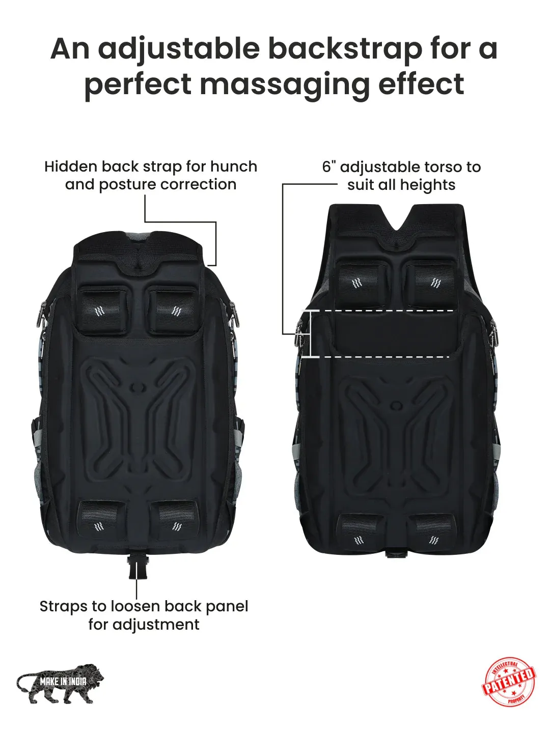 Move 40L Massager Backpack