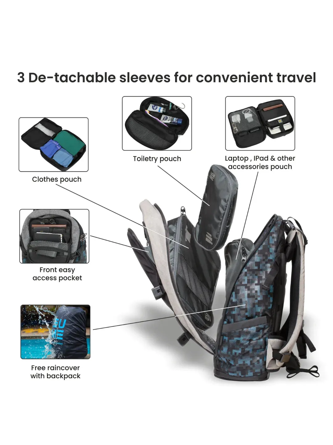 Move 40L Massager Backpack