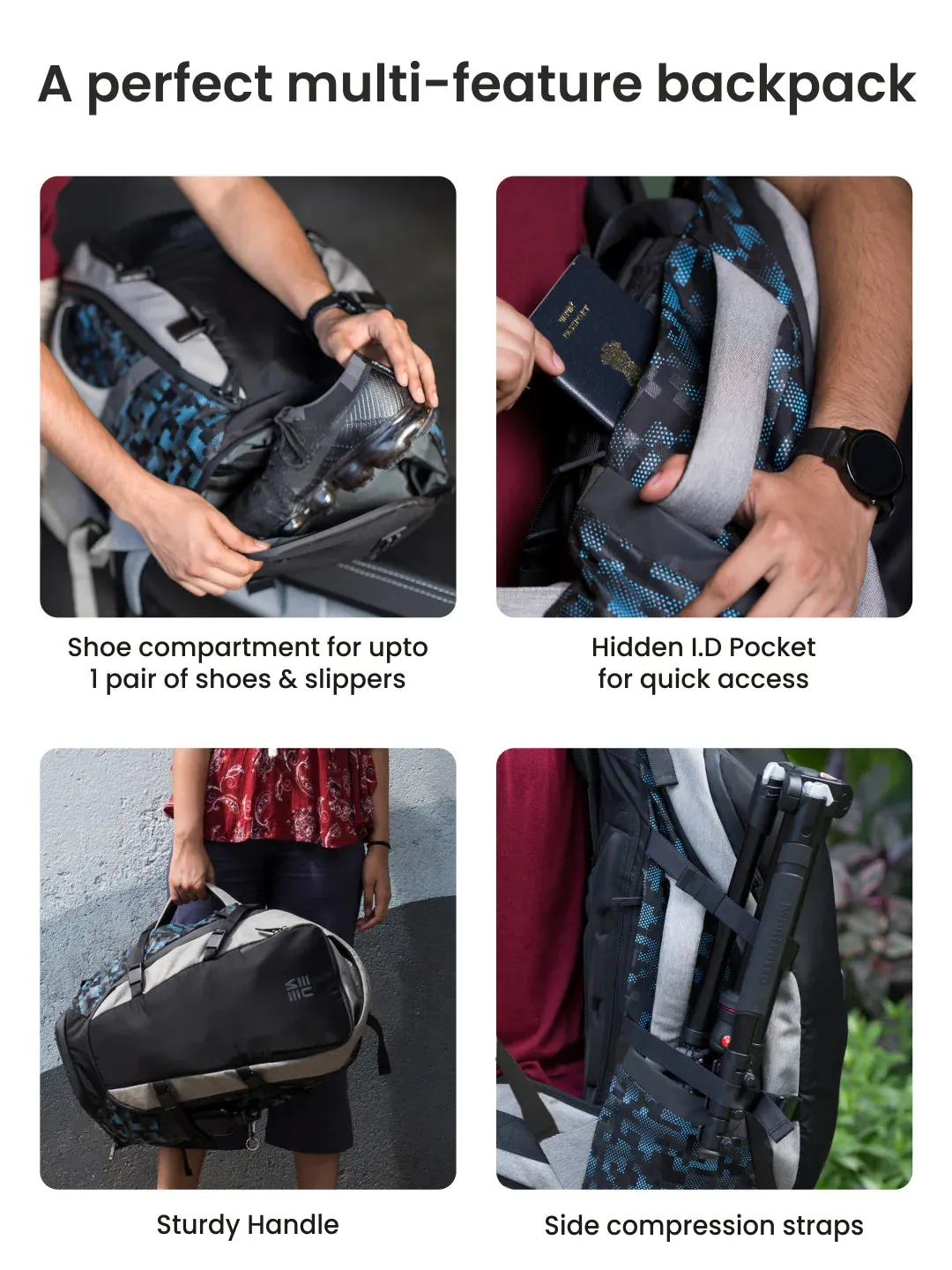 Move 40L Massager Backpack