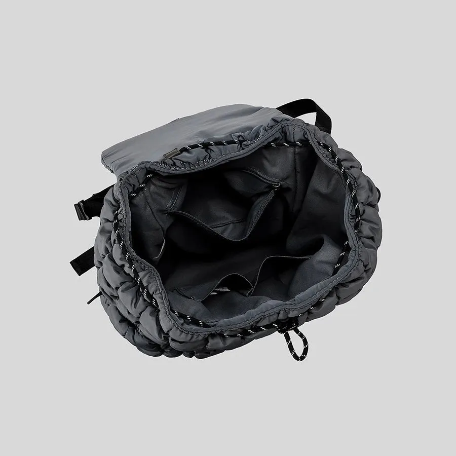 QUILTED PUFFER BACKPACK