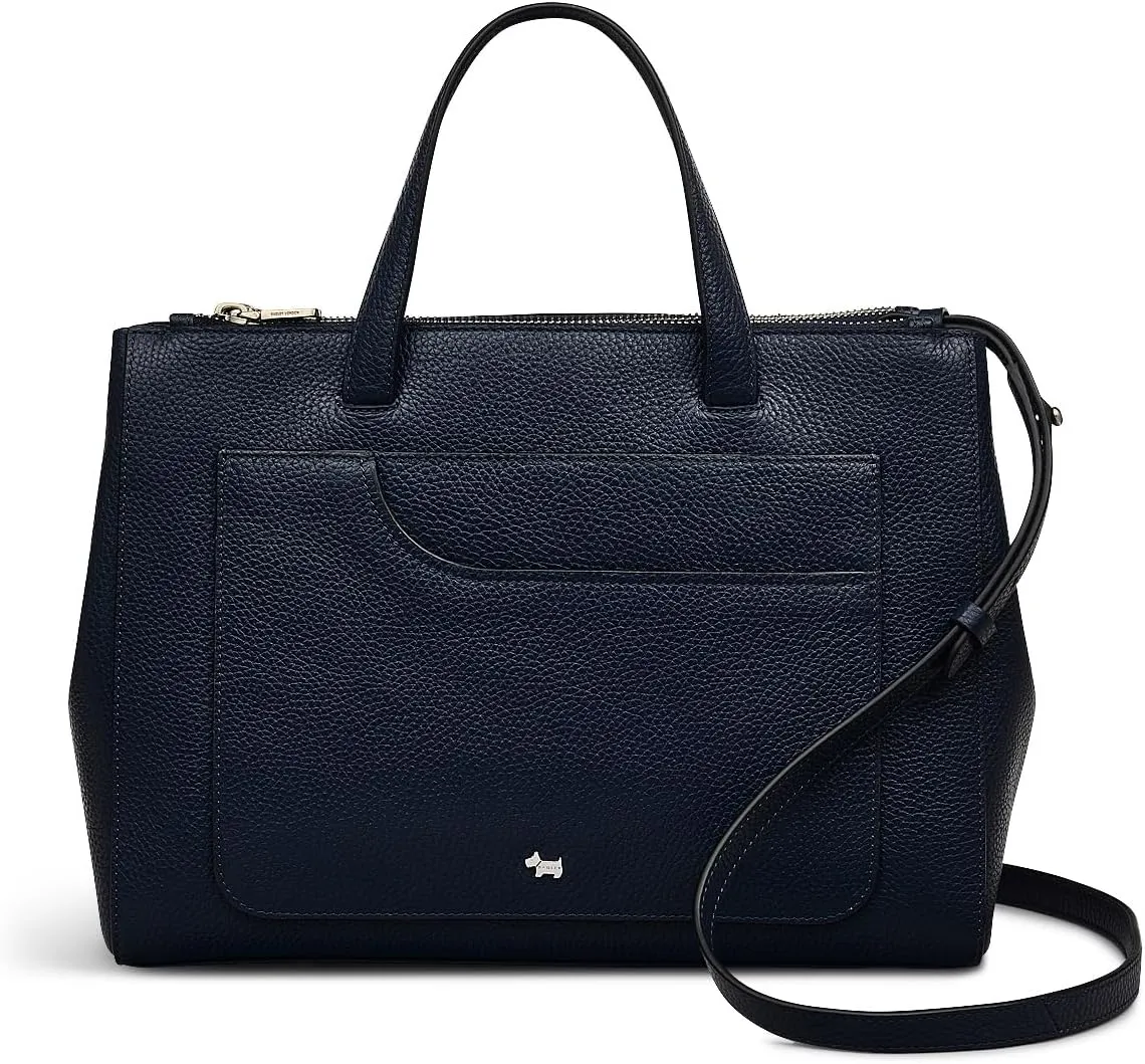 RADLEY London Pockets Soft 2.0 Women's Medium Leather Ziptop Satchel Bag