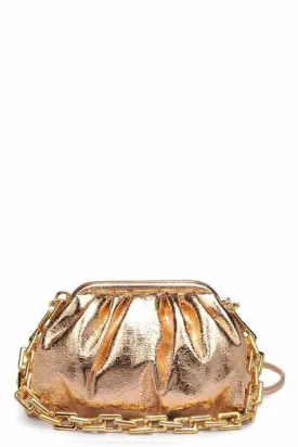 Ruching Clutch Bag