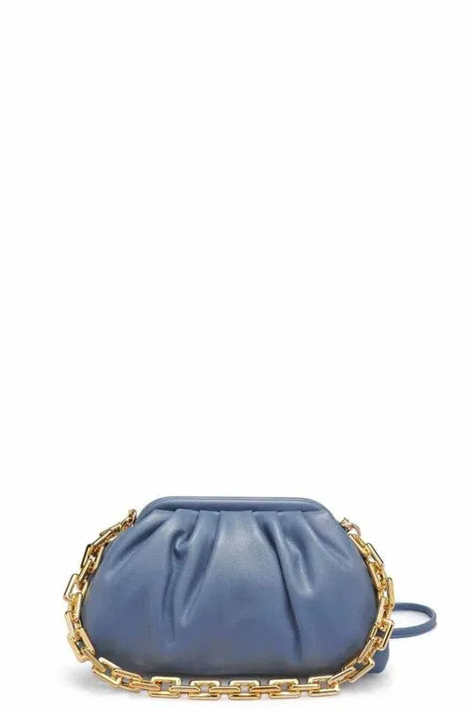 Ruching Clutch Bag