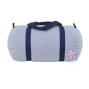 Seersucker Duffel