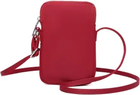 Small Crossbody Purse Zipper Cell Phone Bag Mini Shoulder Purse Wallet Smart Phone Wallet with Credit Card Solts