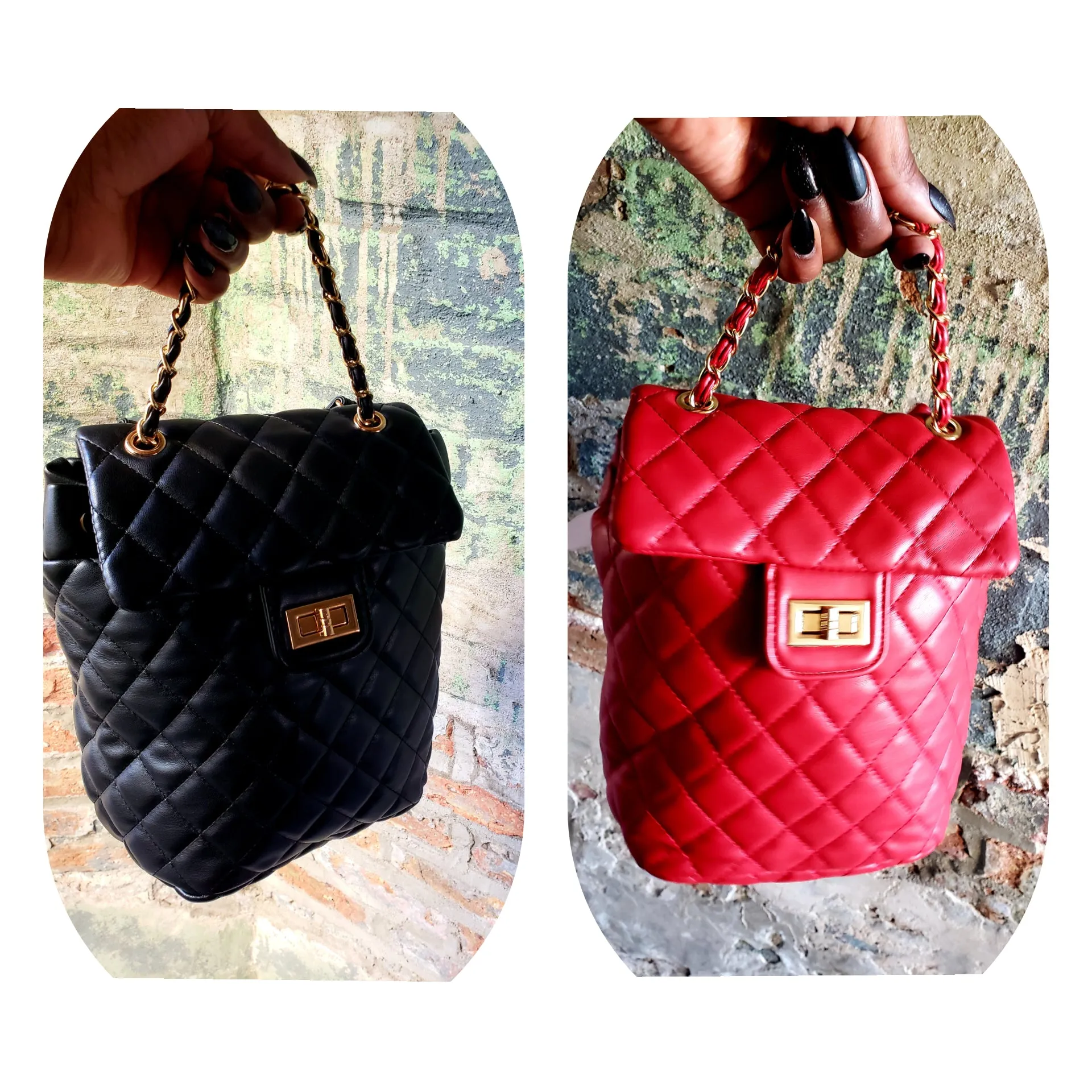 Soho Quilted Backpack