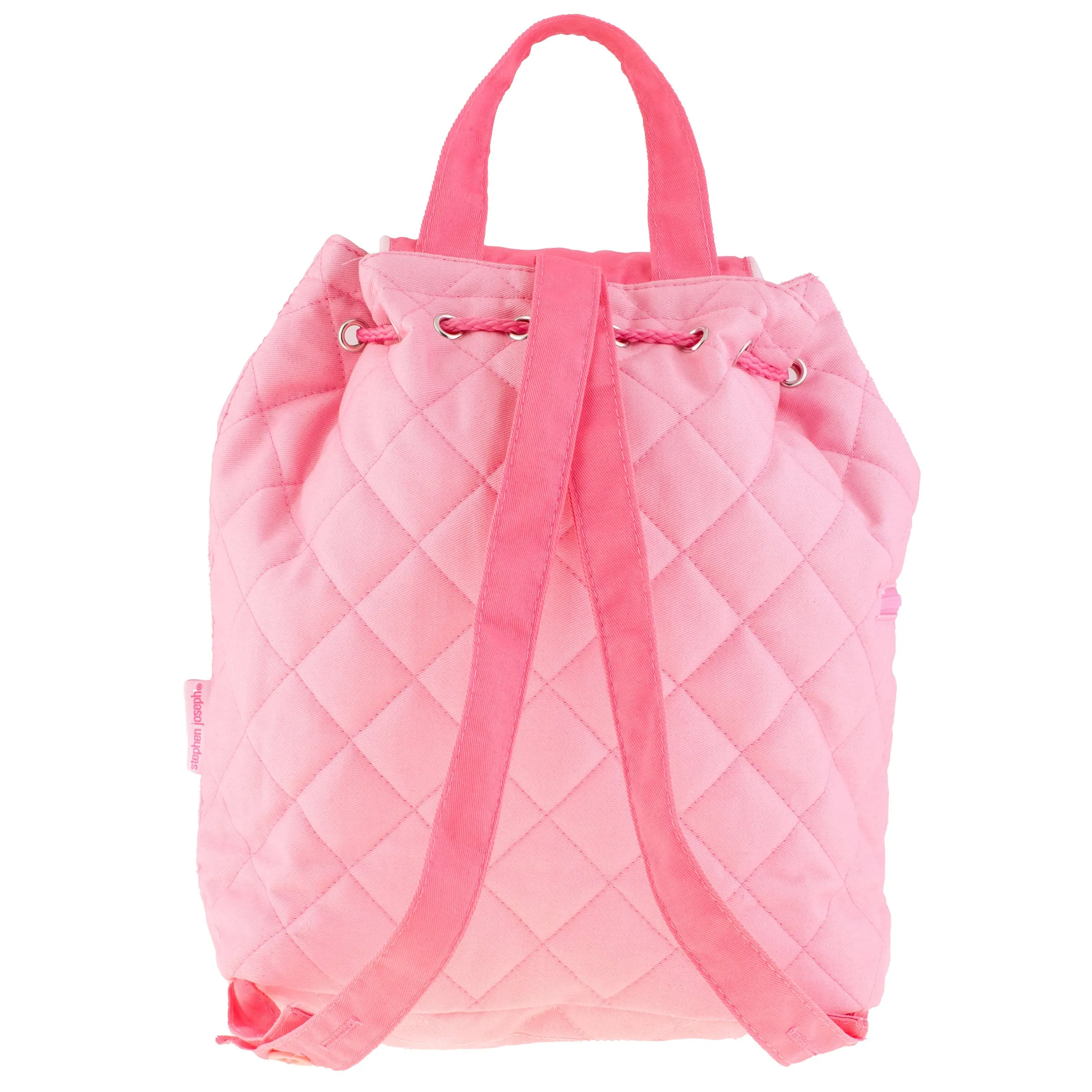 Stephen Joseph Embroidered Quilted Backpack for Toddlers, Ballet