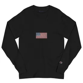Sweatshirt USA Flag Election Men's Champion Long Sleeve Shirt