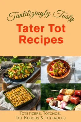 Tantalizingly Tasty Tater Tot Recipes: Totetizers, Totchos, Tot-kebobs & Toteroles (Appetizers, Nachos, Kebobs, and Casseroles) Paperback  September 26, 2022